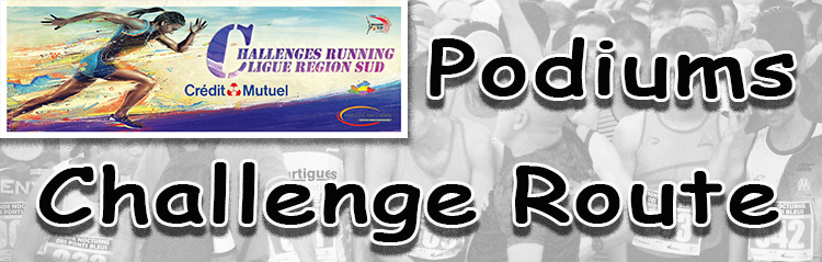 Challenge podium route