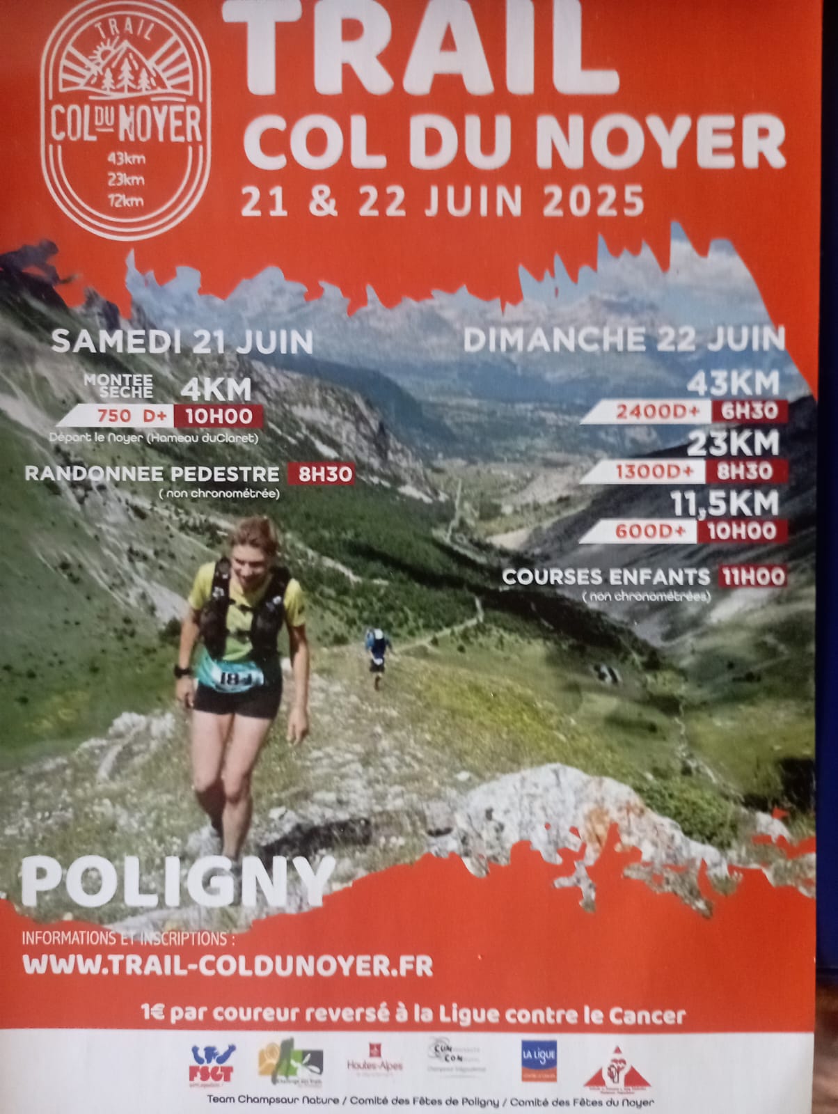 Affiche Col du Noyer
