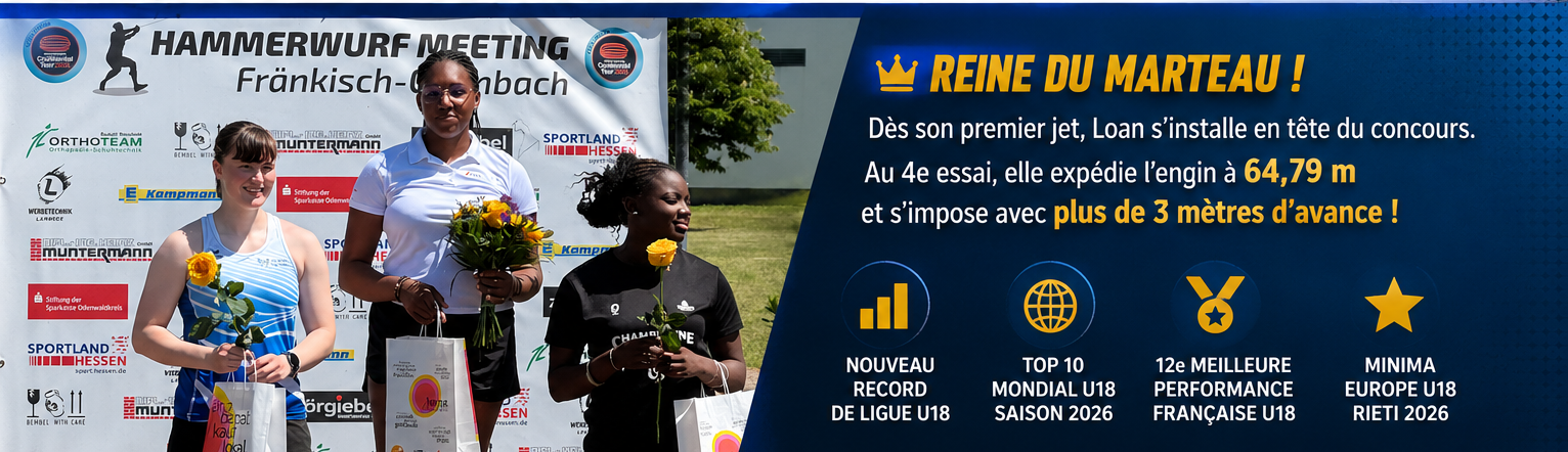 Loan Rodride lancer de marteau
