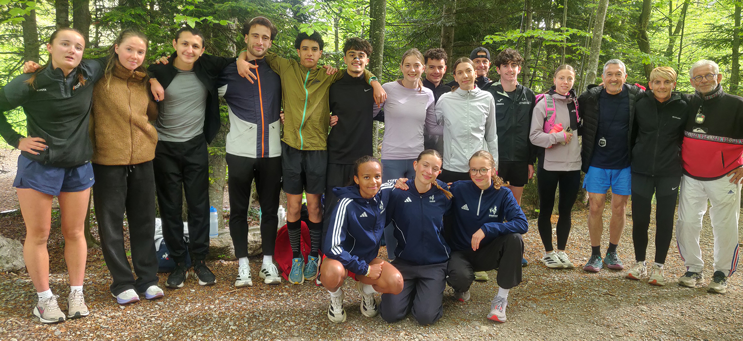 Stage demi-fond Gap 2026 - groupe