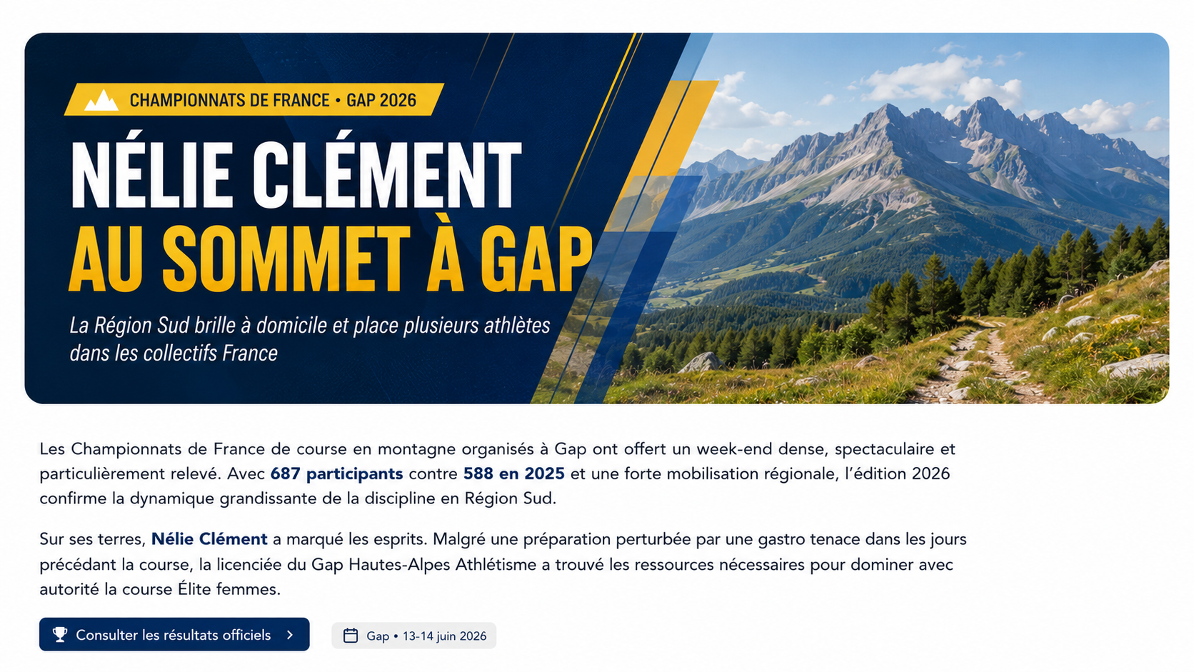 Championnats de France de course en montagne
