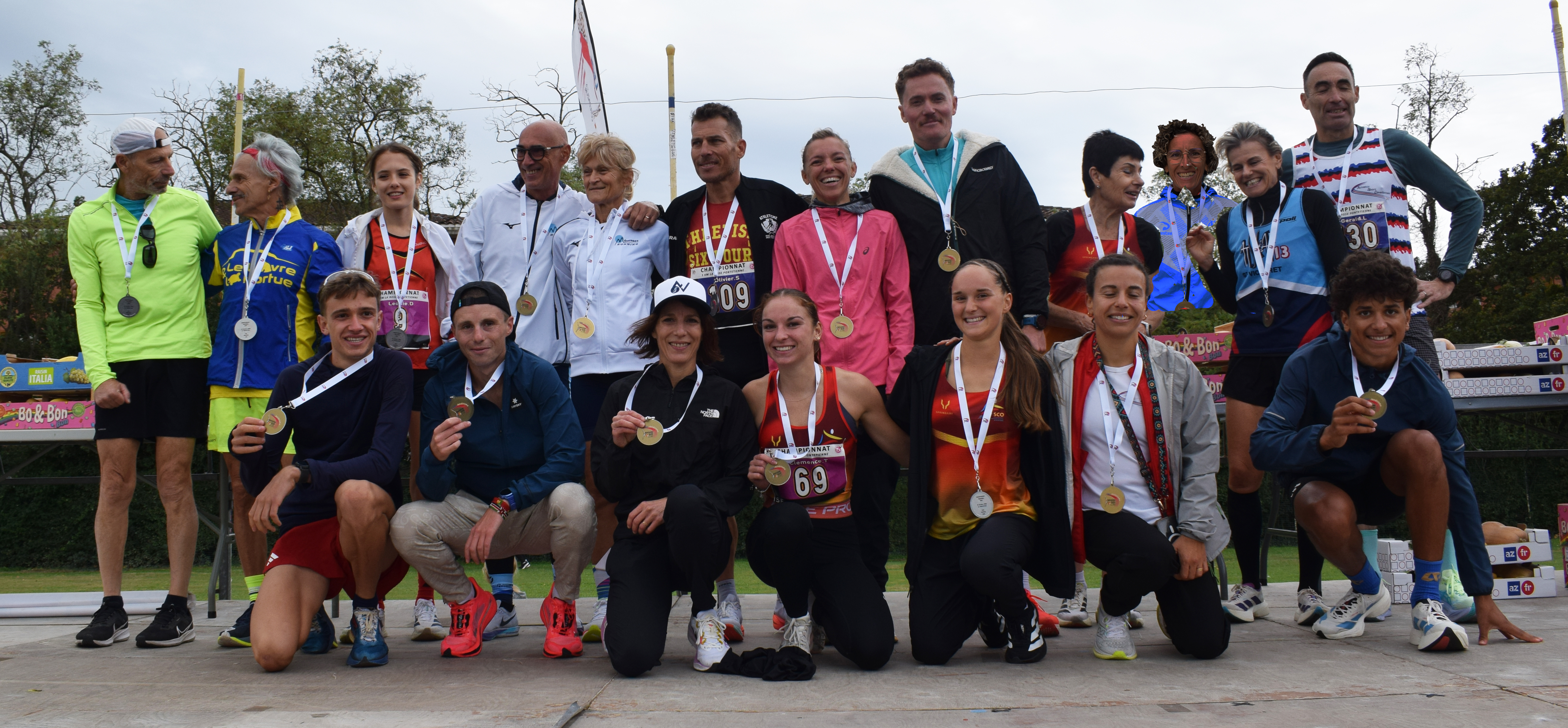 Les champions régionaux récompensés au Pontet